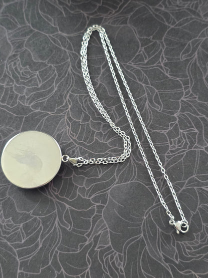 Cinderella Inspired Hellverse Cinderella in Rags 30mm Pendant Stainless Steel 20 Inch Necklace