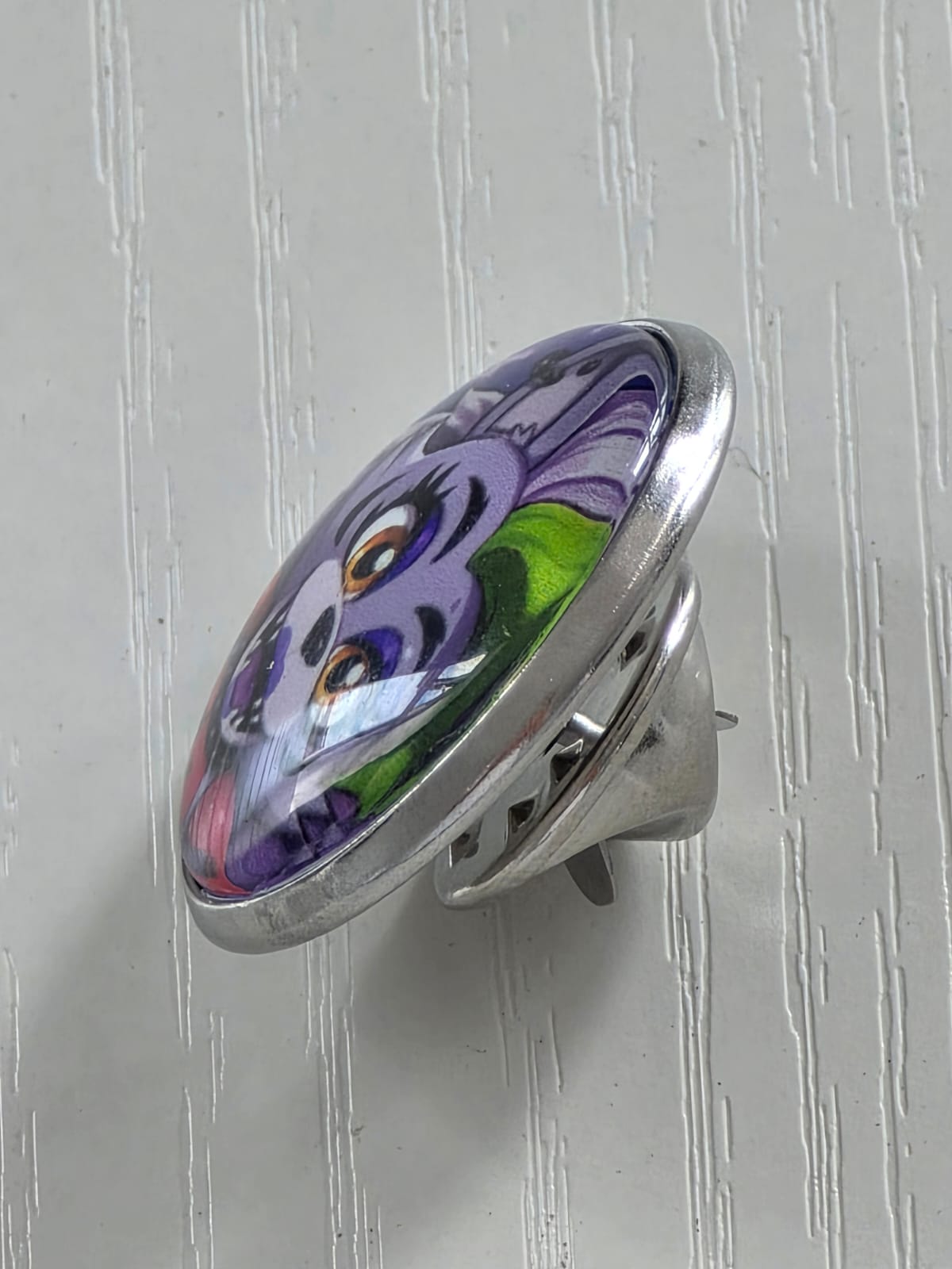 Five Nights at Freddy's: Security Breach Inspired Roxanne Wolf 20mm Stainless Steel Glass Cabochon Pin