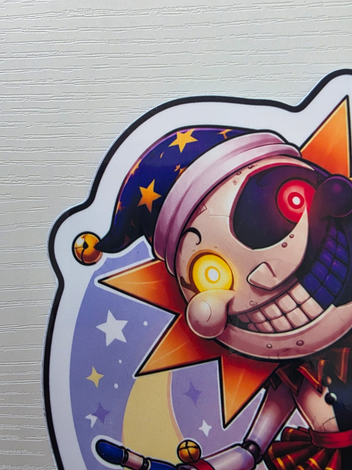 Five Nights at Freddy's Inspired Eclipse Glossy Vinyl Die Cut Sticker | 2 Sizes Available