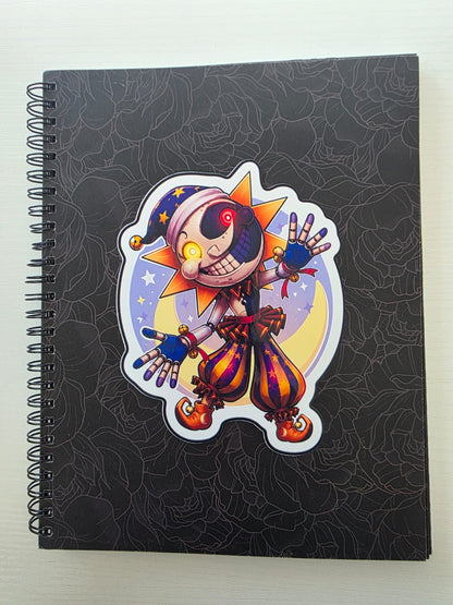 Five Nights at Freddy's Inspired Eclipse Glossy Vinyl Die Cut Sticker | 2 Sizes Available