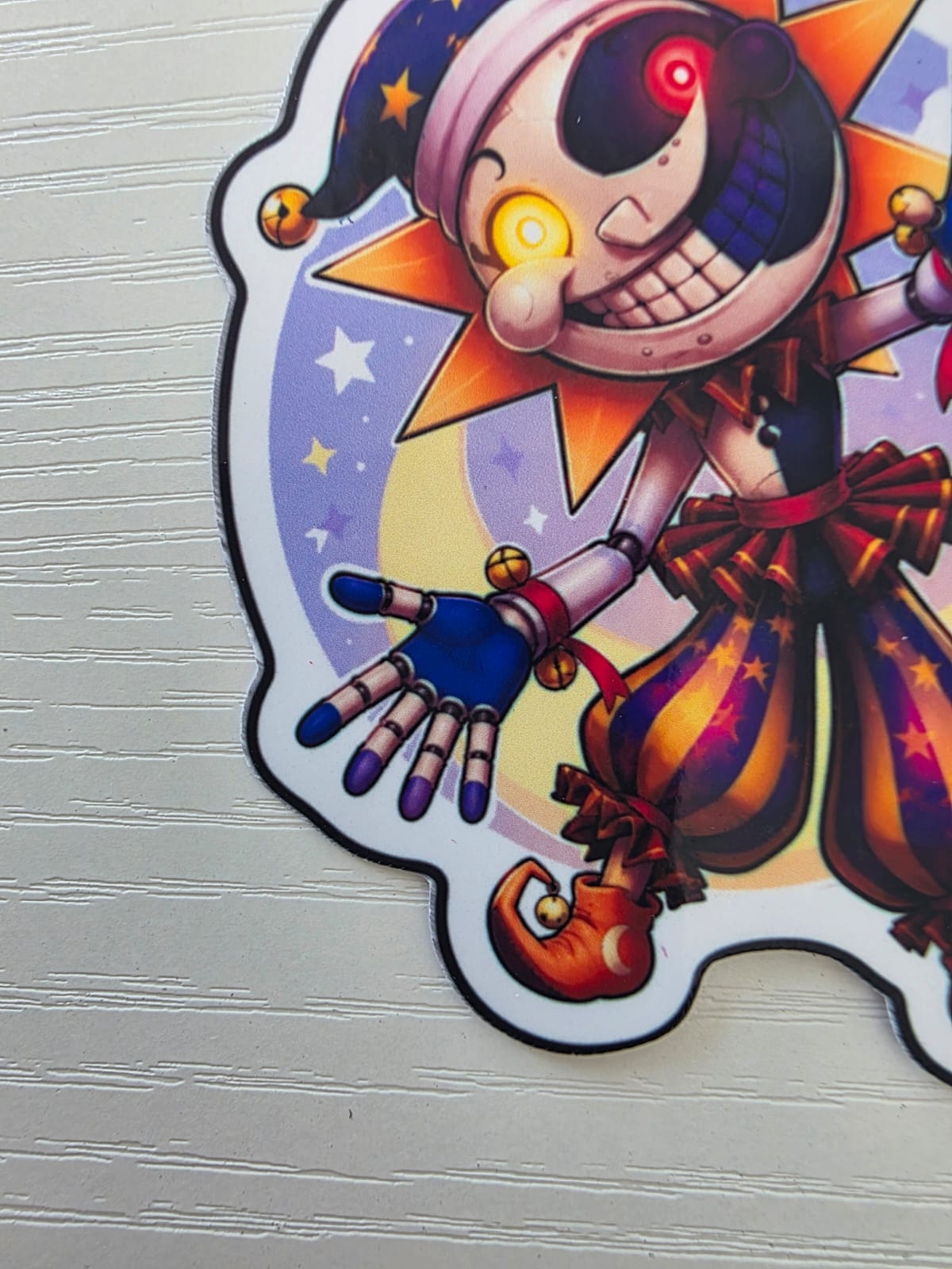 Five Nights at Freddy's Inspired Eclipse Glossy Vinyl Die Cut Sticker | 2 Sizes Available