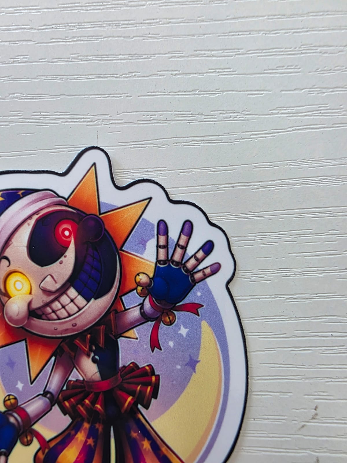 Five Nights at Freddy's Inspired Eclipse Glossy Vinyl Die Cut Sticker | 2 Sizes Available