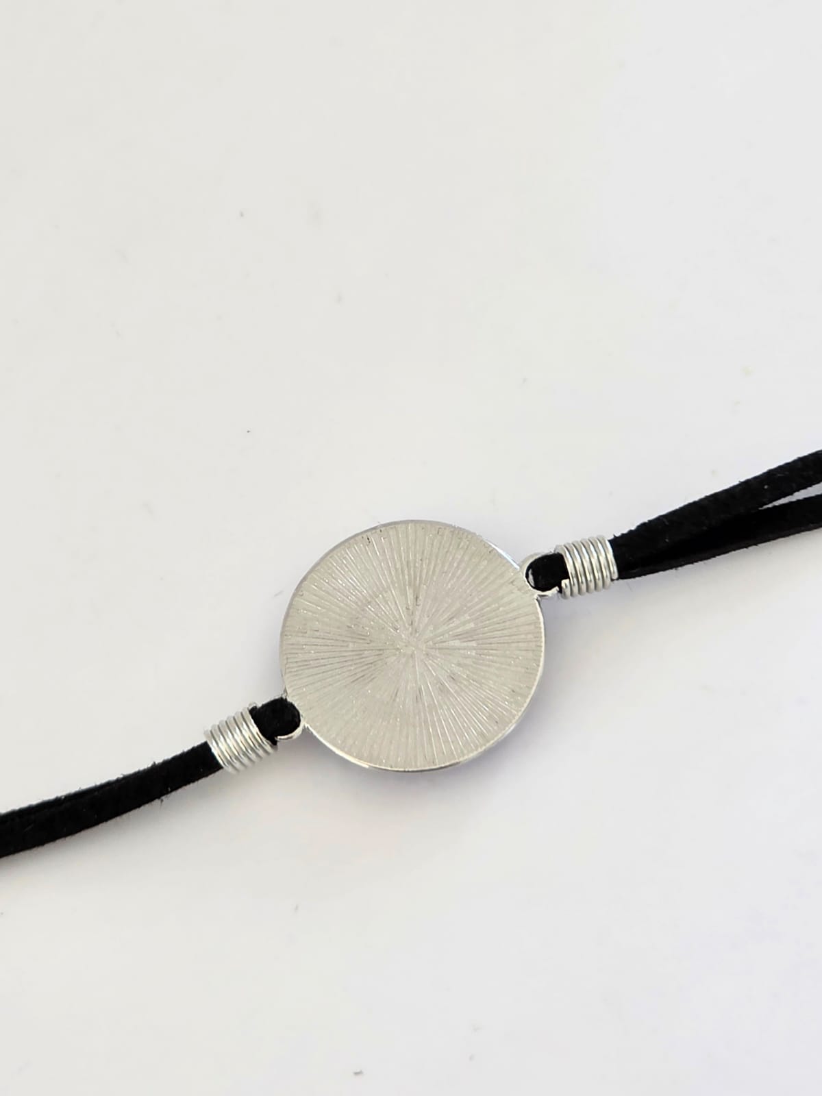 Hazbin Hotel Inspired Shock.wav 20mm Faux Suede Adjustable Bracelet