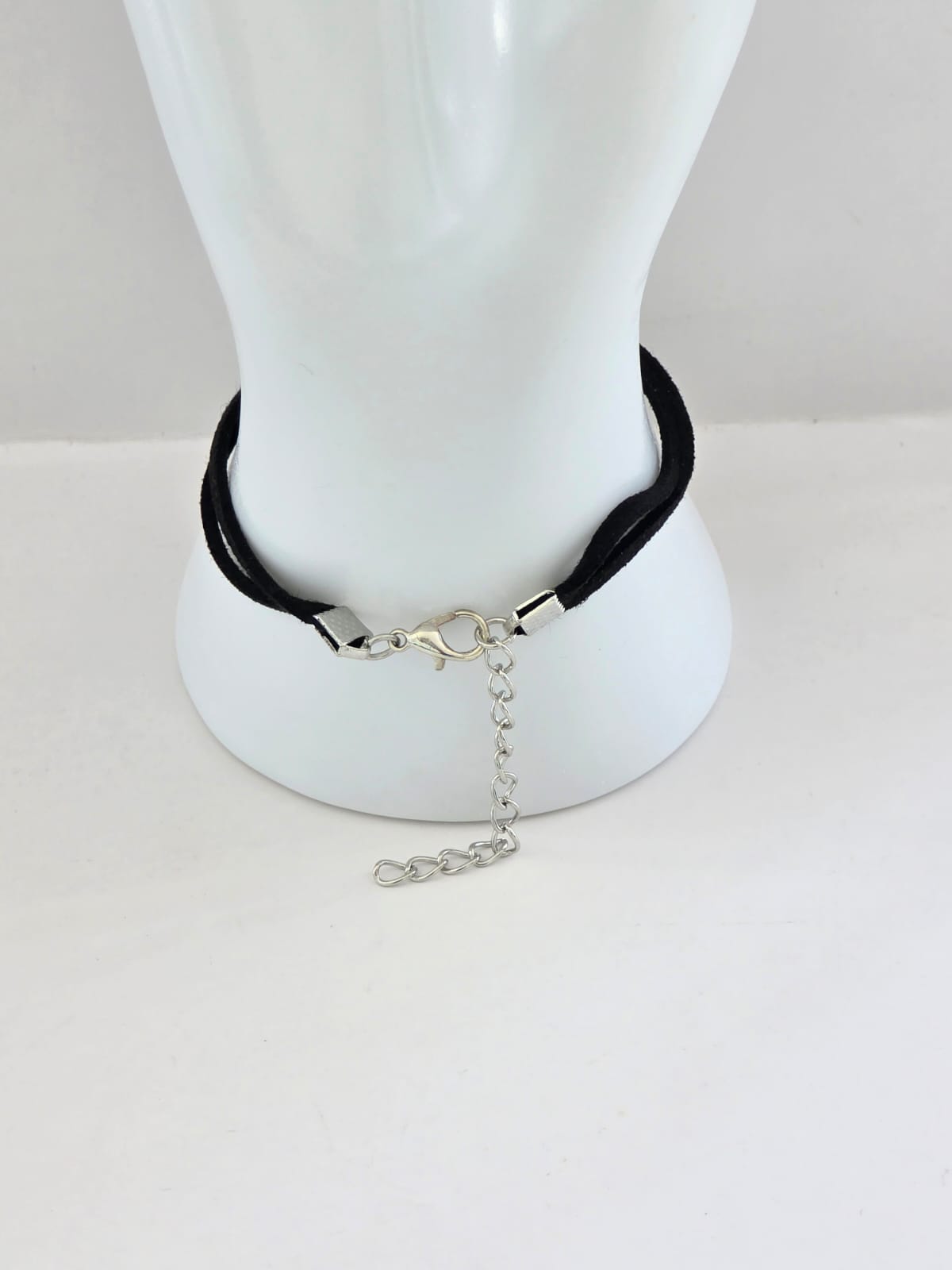 Hazbin Hotel Inspired Shock.wav 20mm Faux Suede Adjustable Bracelet