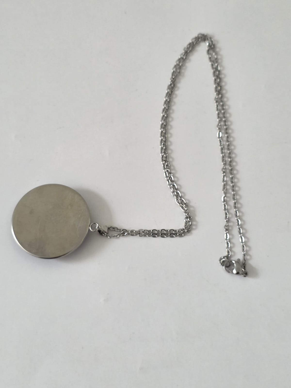 Hazbin Hotel Inspired Vox 30mm Pendant Stainless Steel 20 Inch Necklace