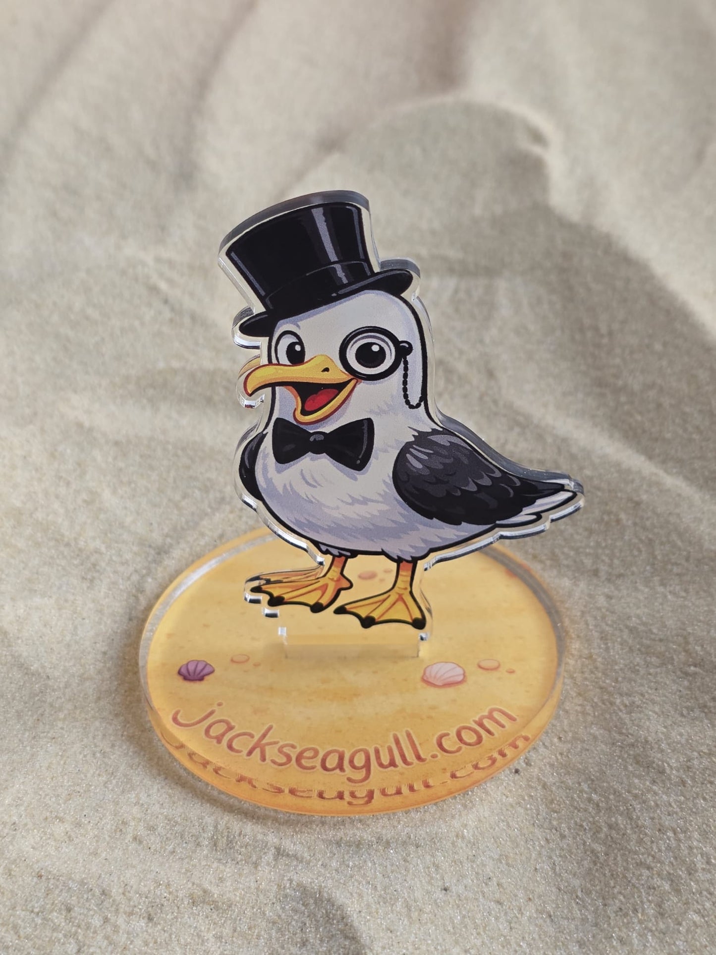 Seaside Character Acrylic Standees - Jack Seagull Collection