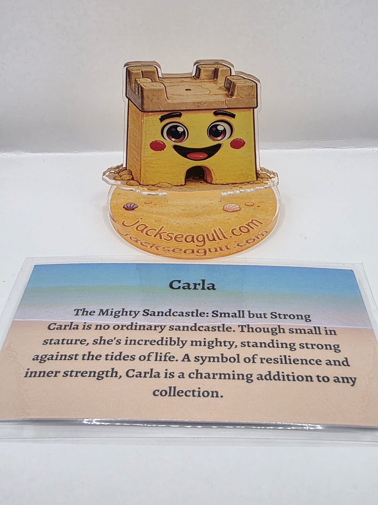 Seaside Character Acrylic Standees - Jack Seagull Collection