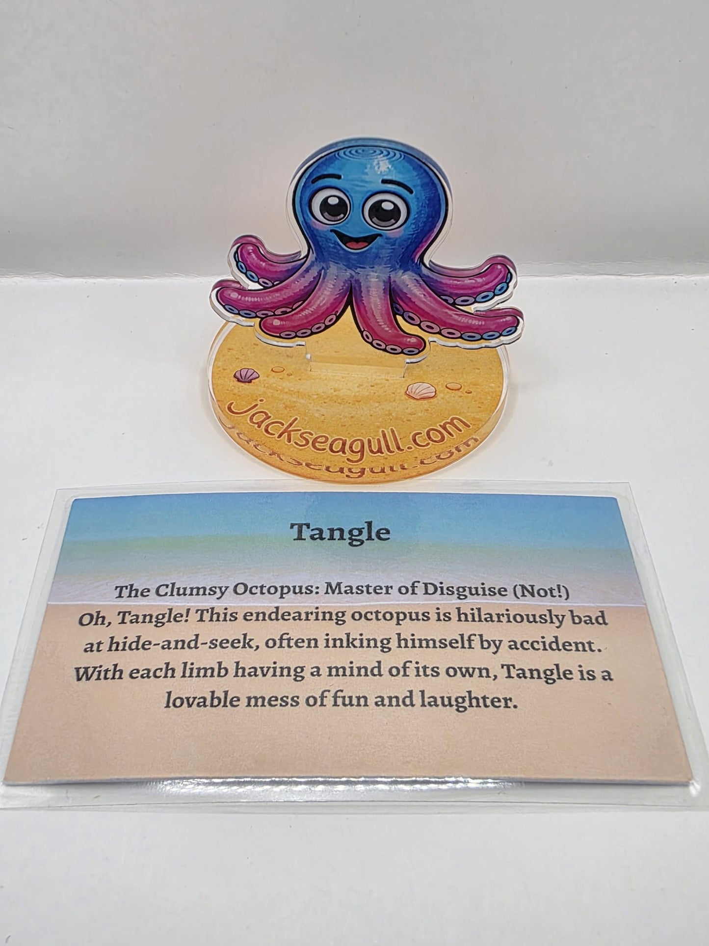 Seaside Character Acrylic Standees - Jack Seagull Collection