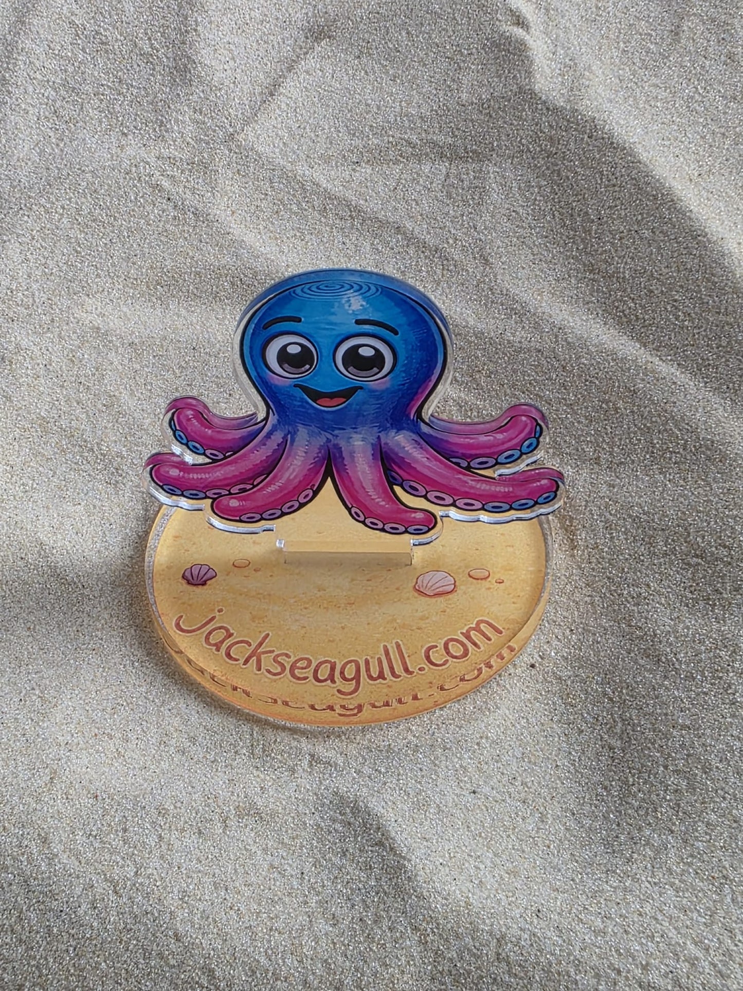 Seaside Character Acrylic Standees - Jack Seagull Collection