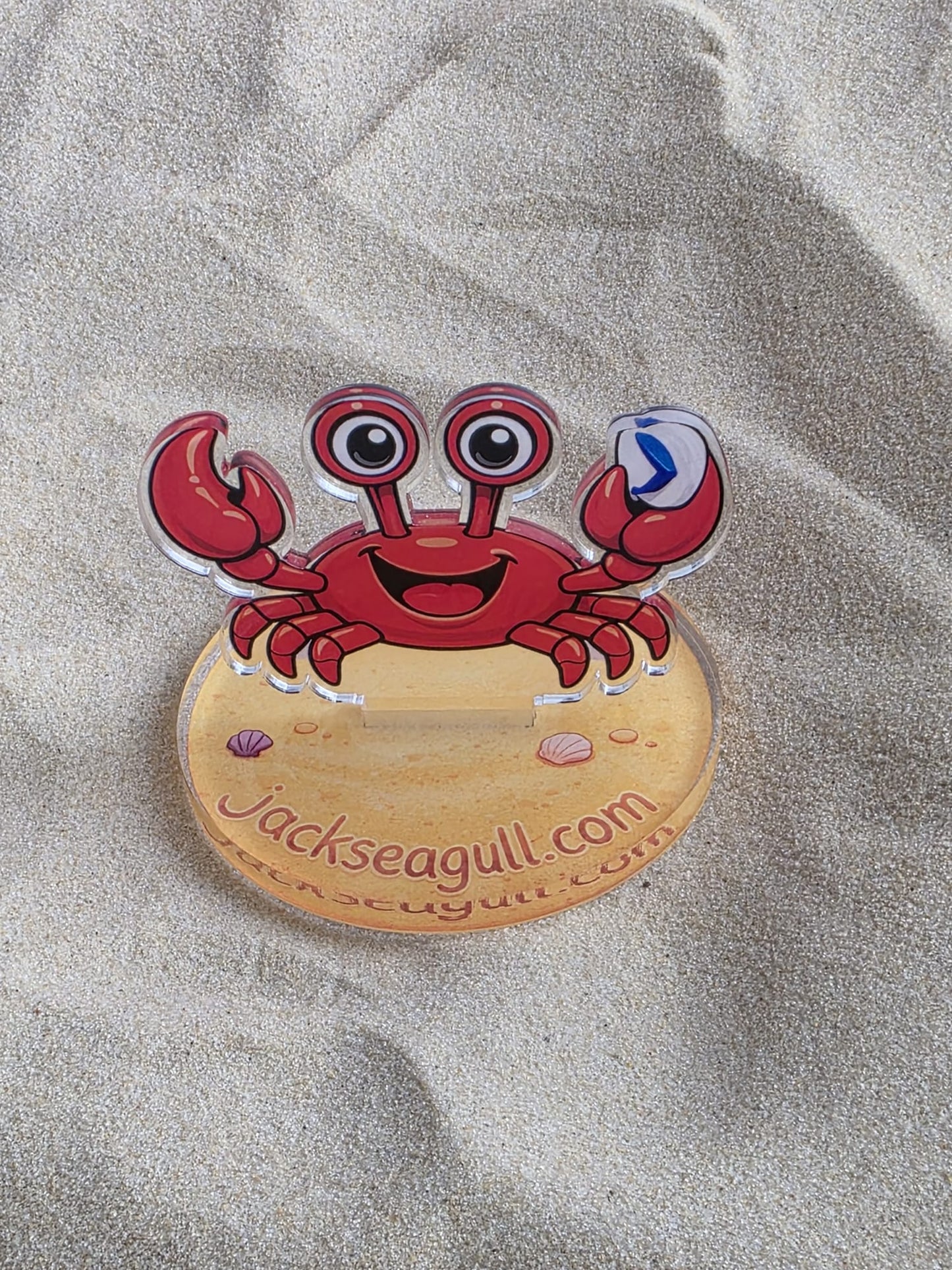 Seaside Character Acrylic Standees - Jack Seagull Collection