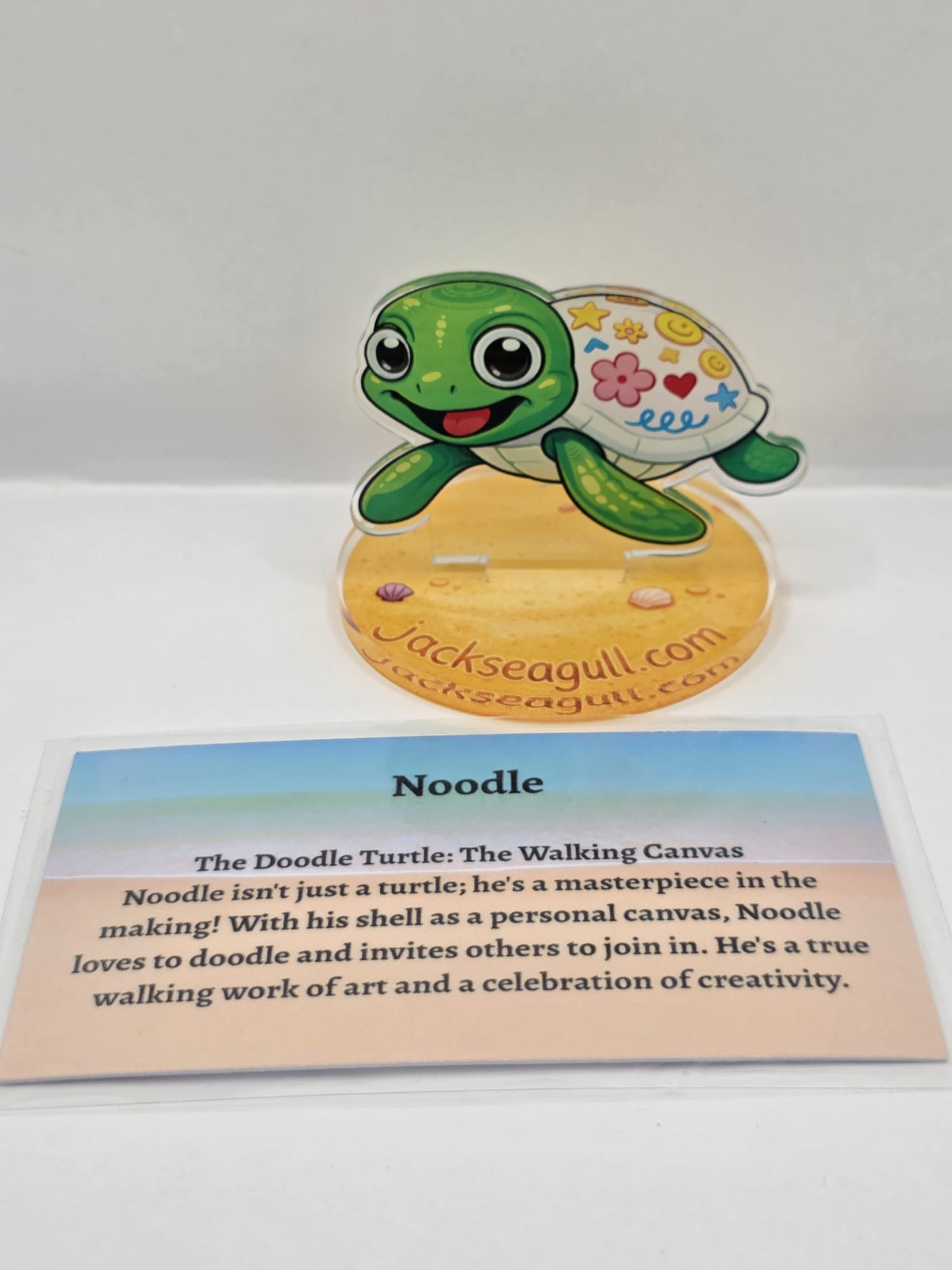 Seaside Character Acrylic Standees - Jack Seagull Collection