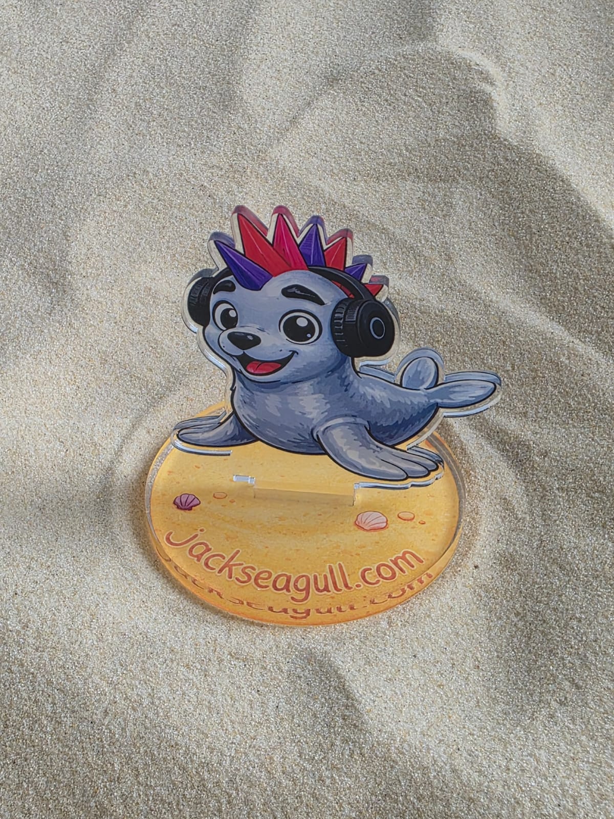 Seaside Character Acrylic Standees - Jack Seagull Collection