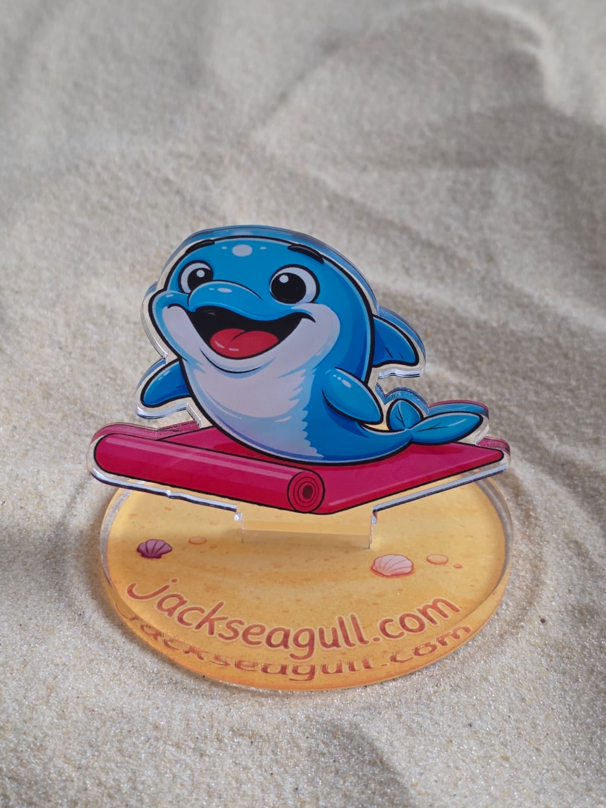 Seaside Character Acrylic Standees - Jack Seagull Collection