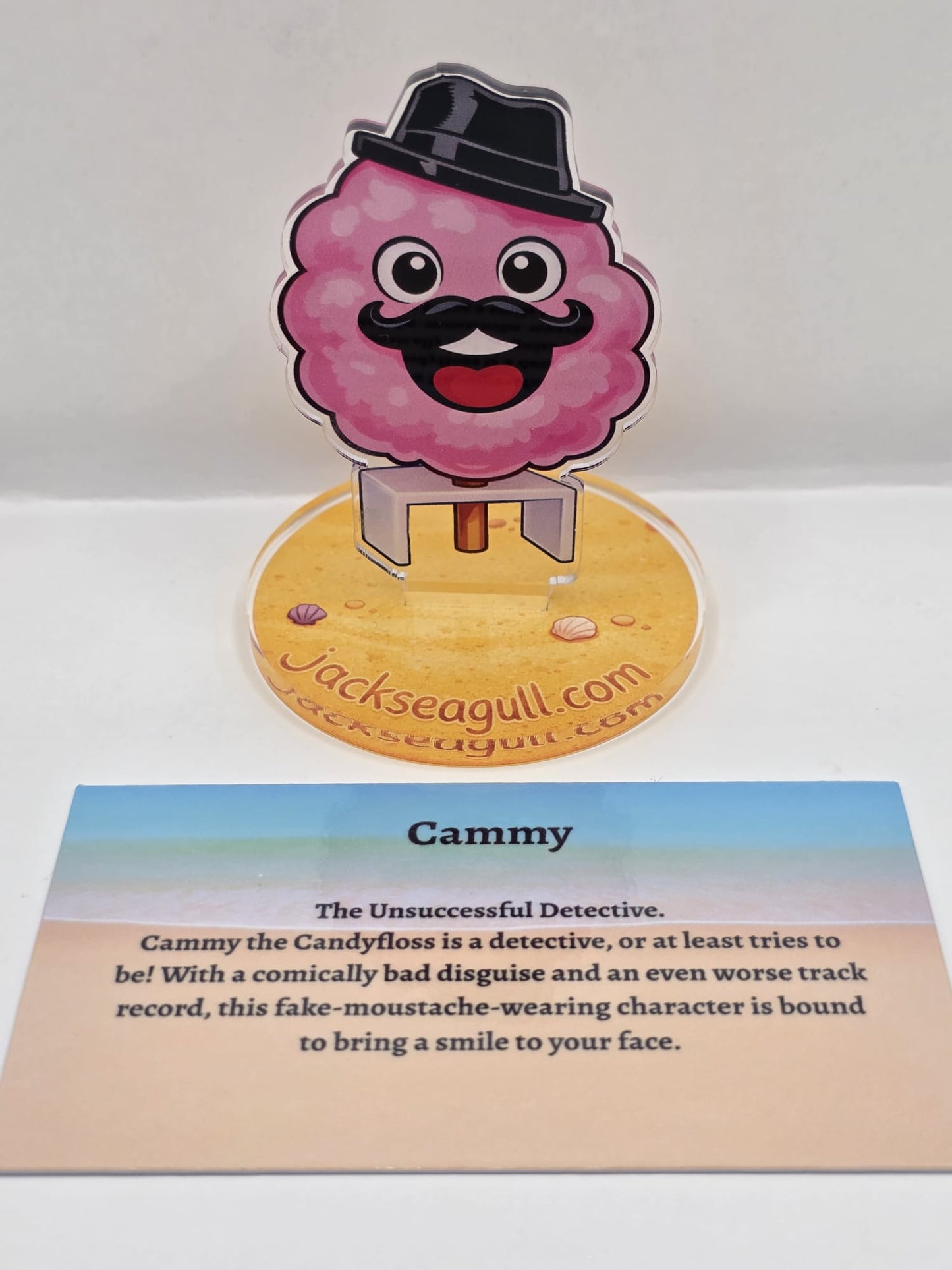 Seaside Character Acrylic Standees - Jack Seagull Collection