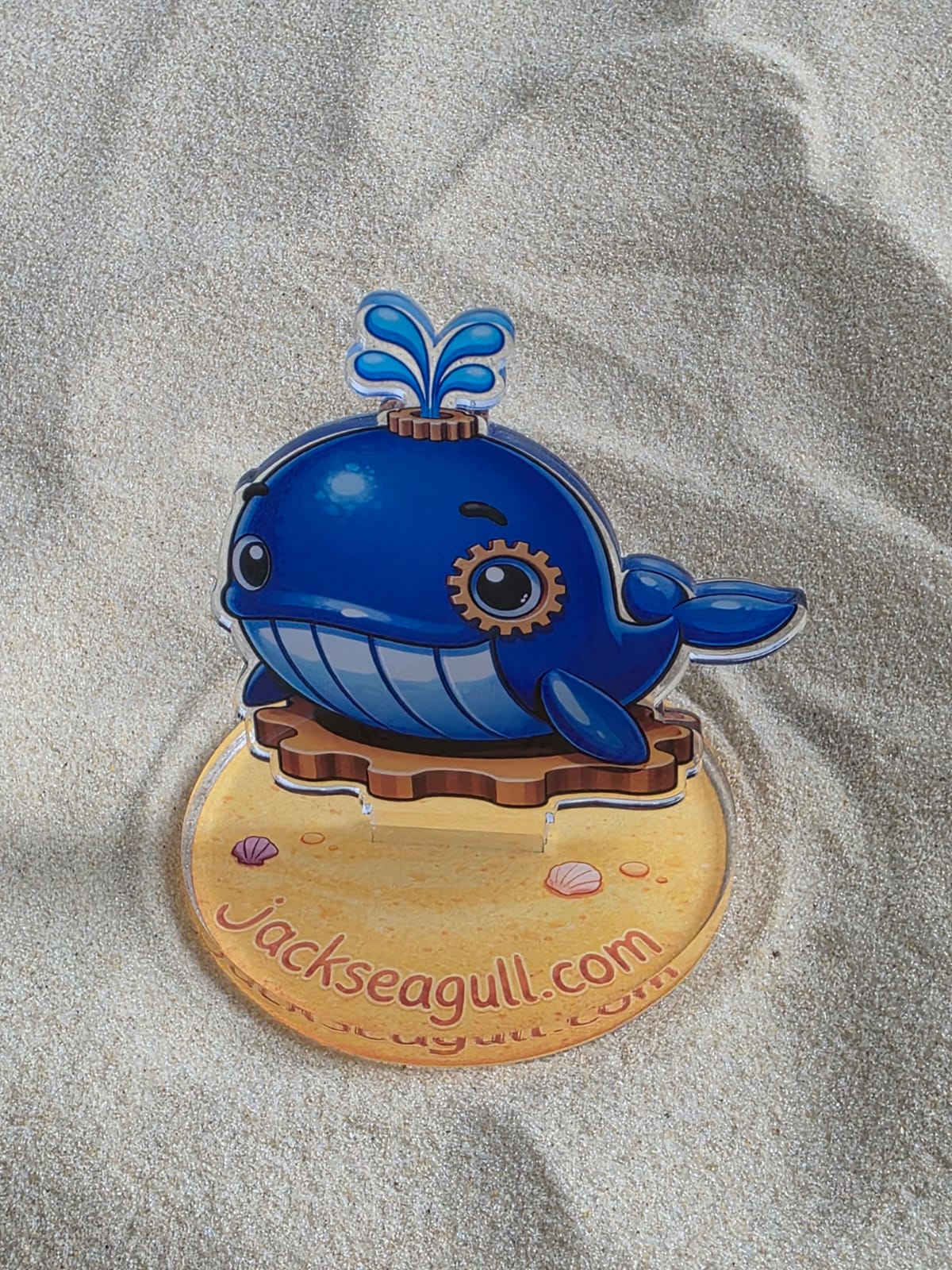 Seaside Character Acrylic Standees - Jack Seagull Collection