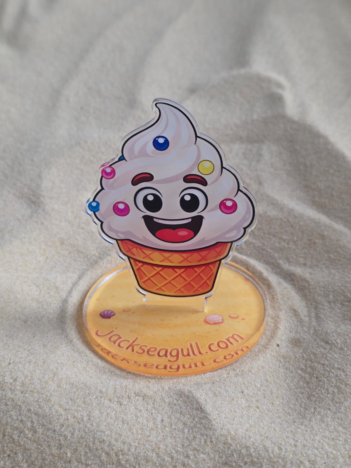 Seaside Character Acrylic Standees - Jack Seagull Collection