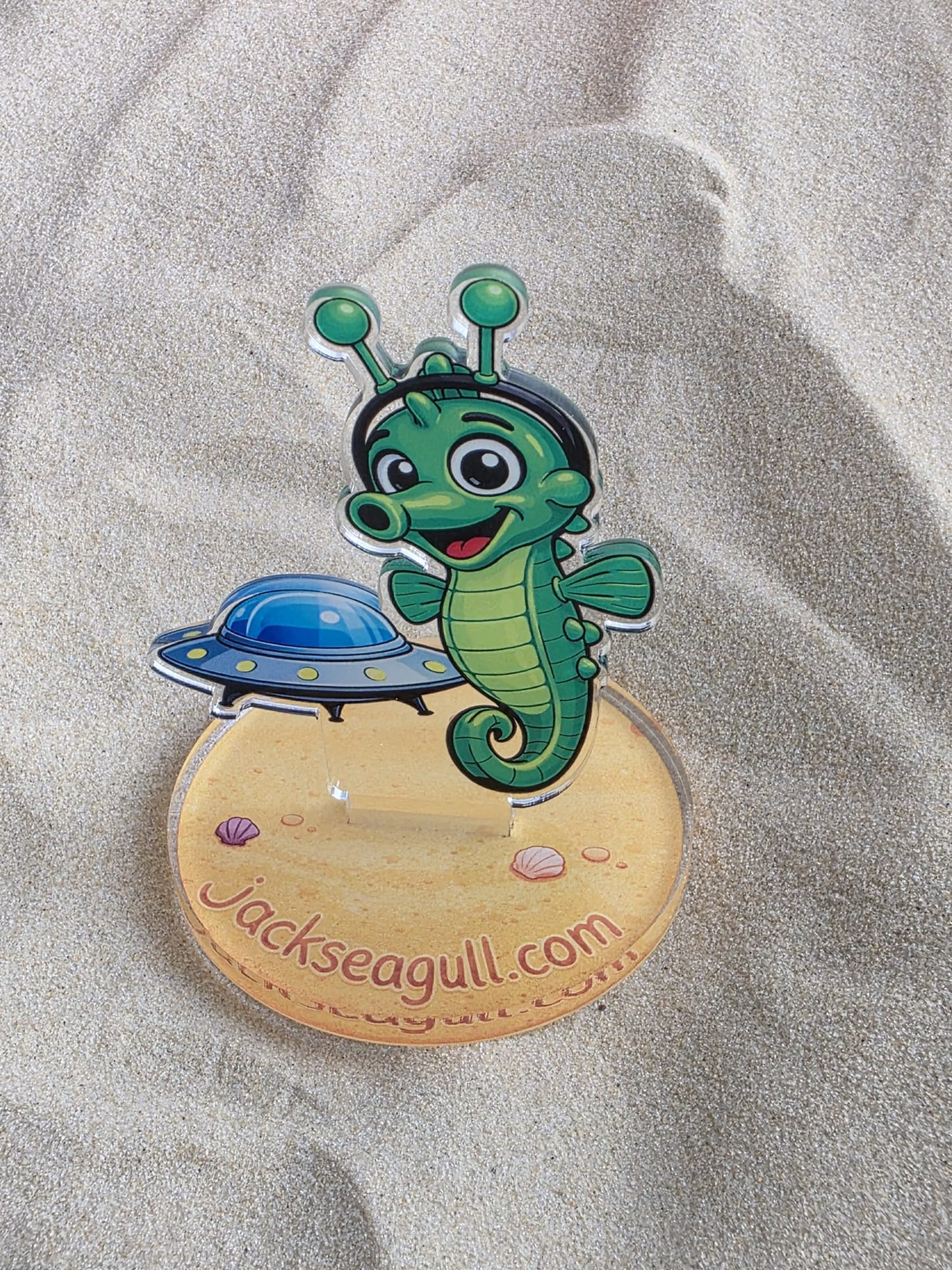 Seaside Character Acrylic Standees - Jack Seagull Collection