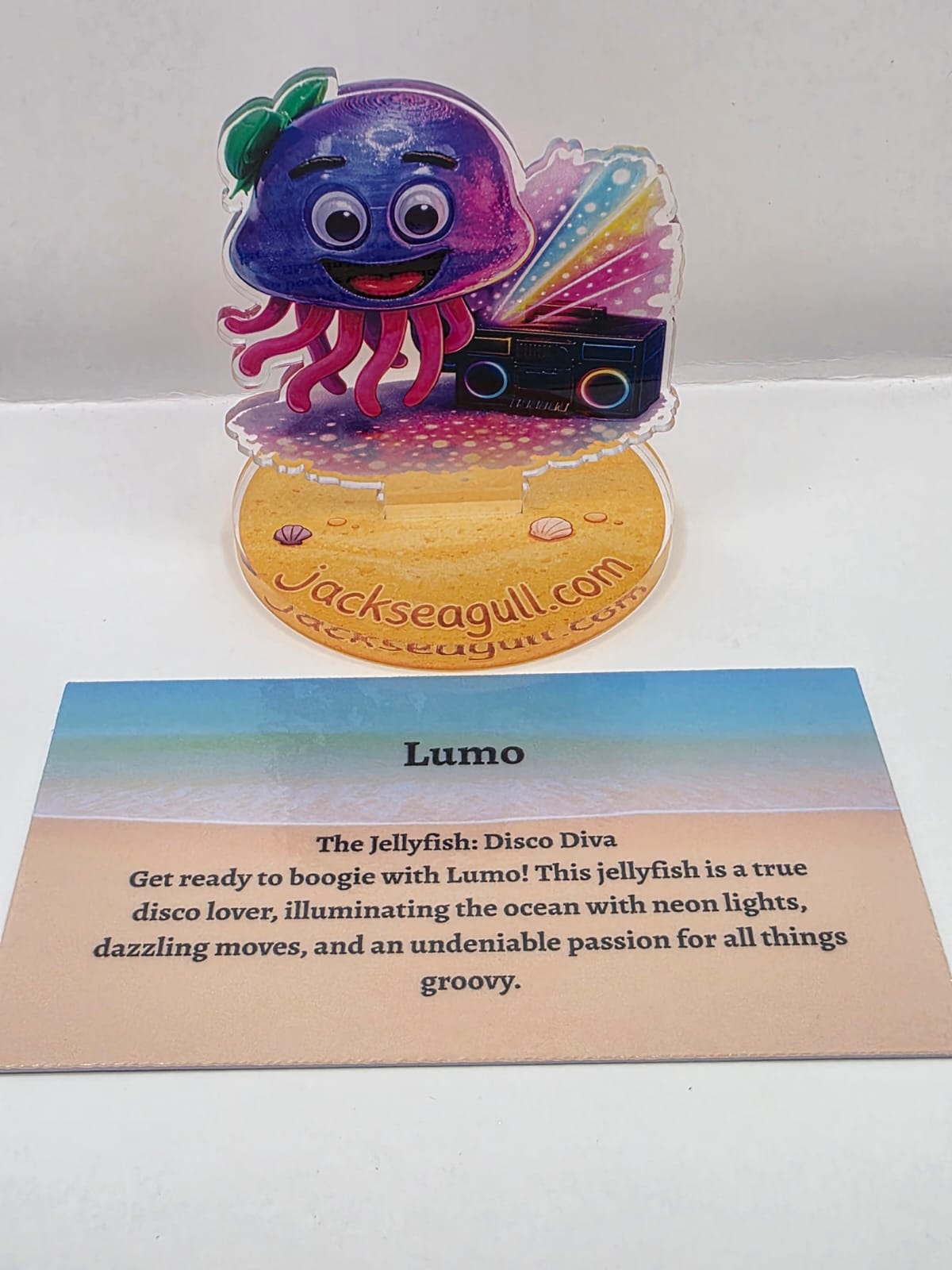 Seaside Character Acrylic Standees - Jack Seagull Collection