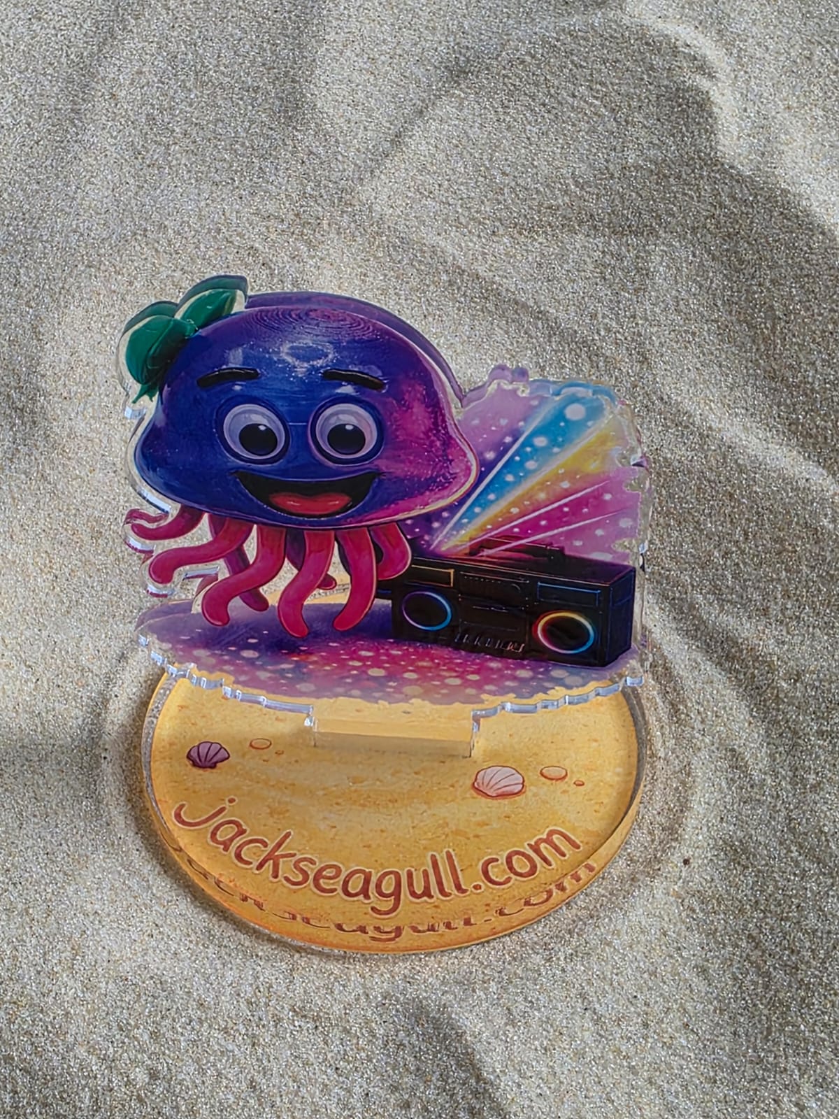 Seaside Character Acrylic Standees - Jack Seagull Collection