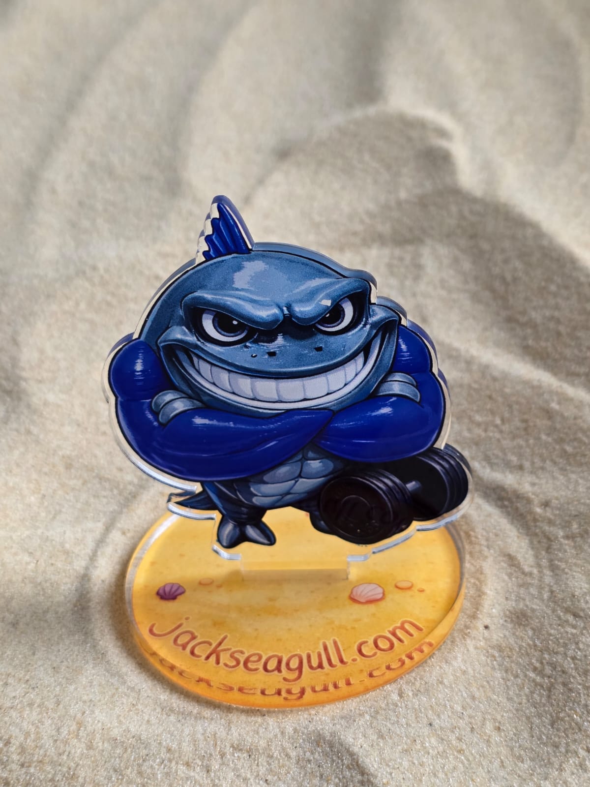 Seaside Character Acrylic Standees - Jack Seagull Collection