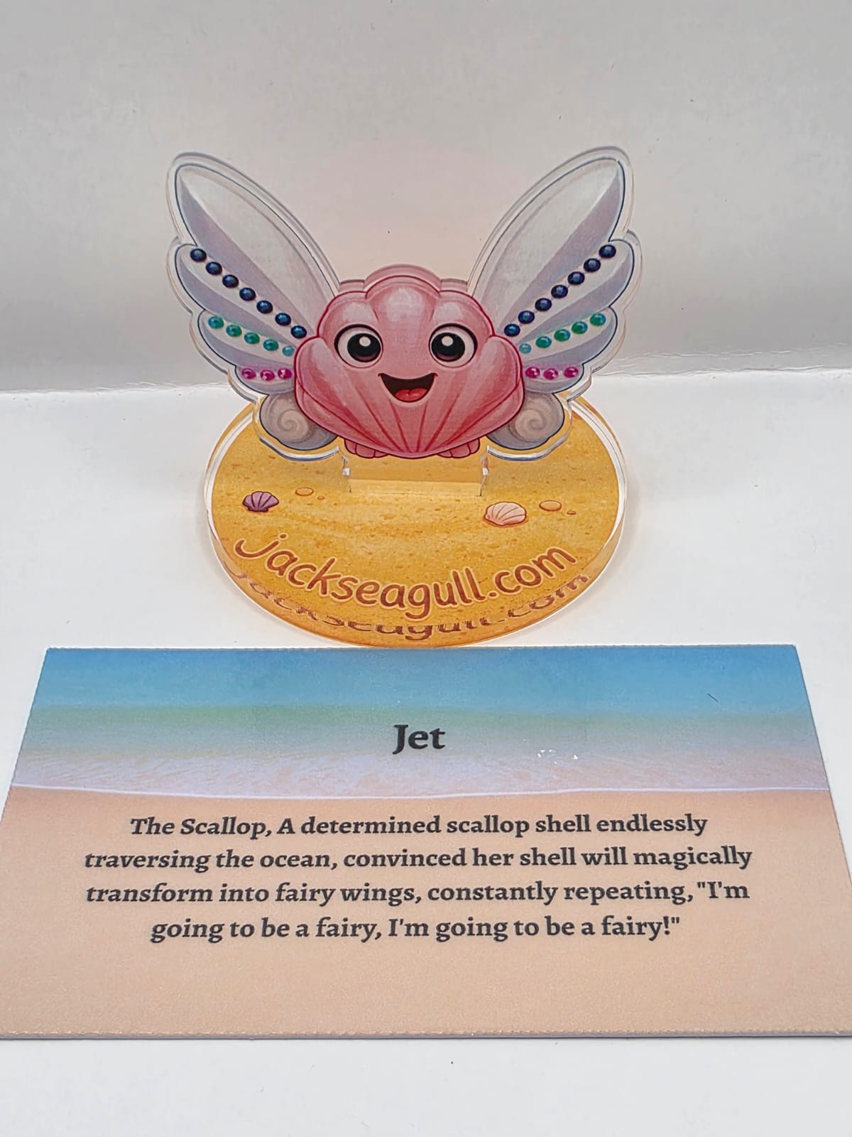 Seaside Character Acrylic Standees - Jack Seagull Collection