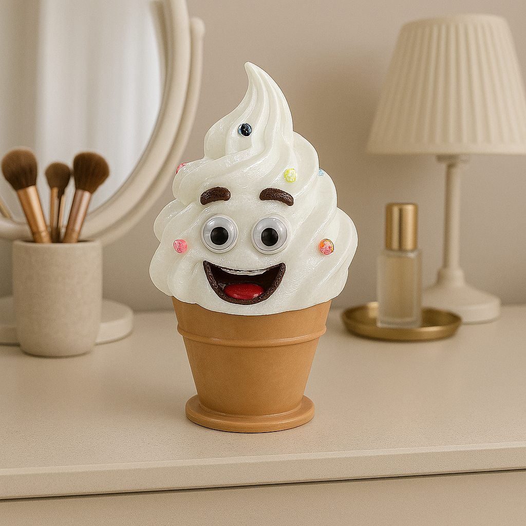 Whippy: The Ice-Cream: Supermodel of Swirls - Fun Seaside Character Figure