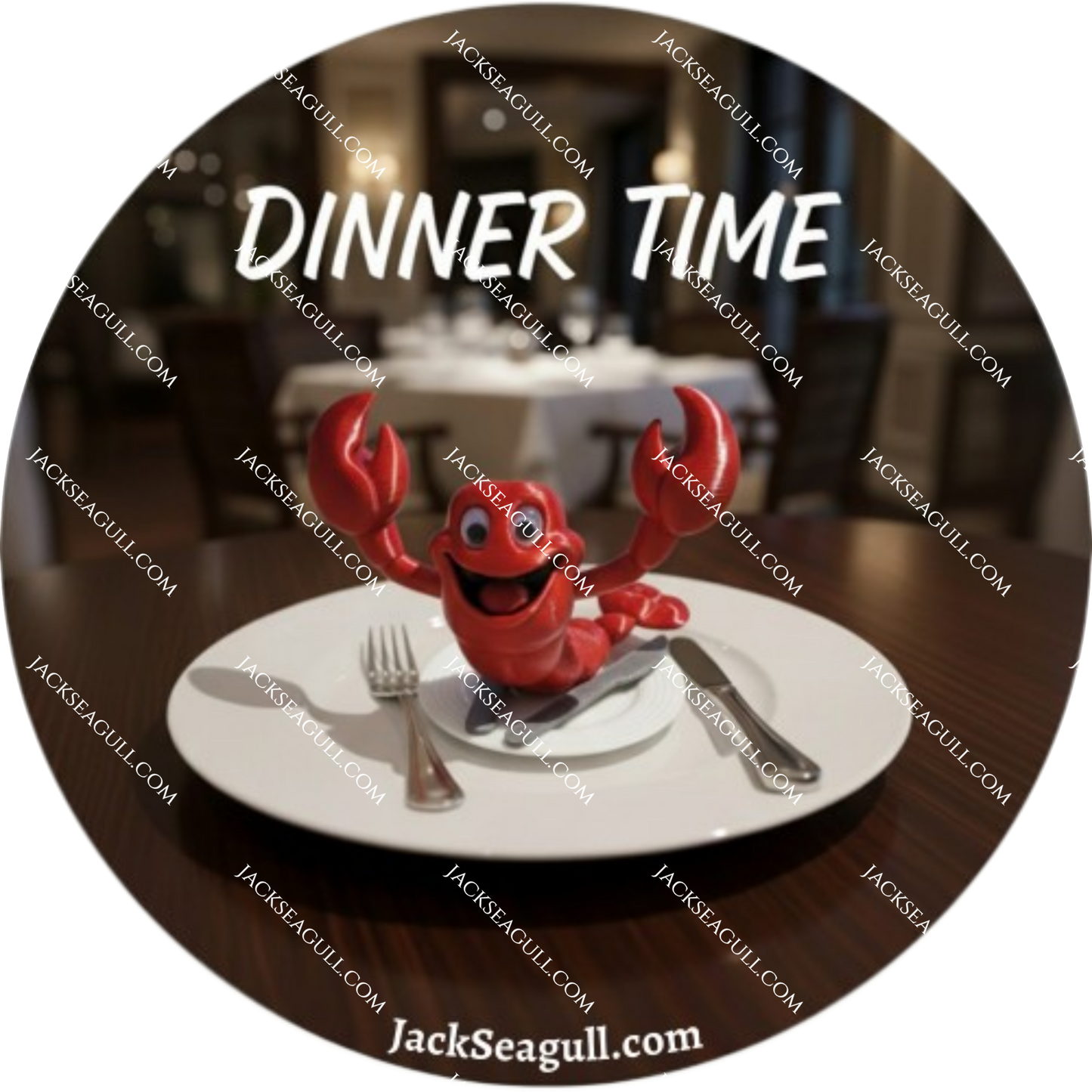 Butter: The Lobster -  3 inch Die-Cut Sticker Pack