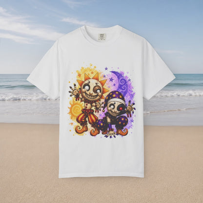 Five Nights at Freddy's Security Breach Inspired Sun & Moon Graphic T-Shirt